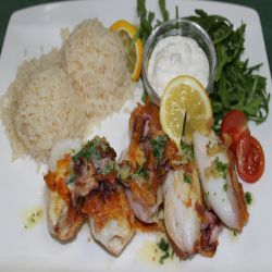 gefüllte Calamari